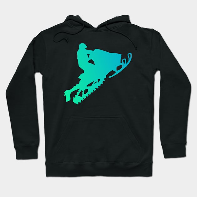 Snowmobile Hoodie by MBNEWS